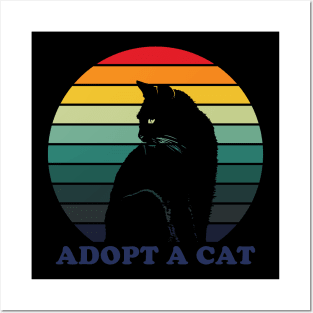 Adopt A Cat Posters and Art